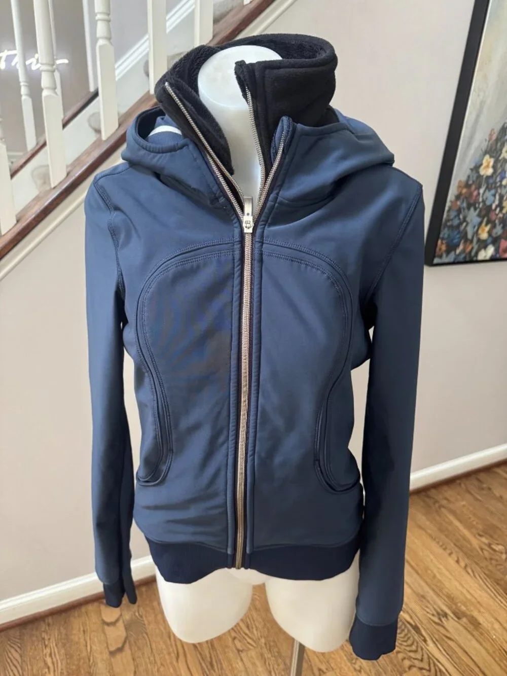 Lululemon Uba Hoodie *Softshell Inkwell / Black SE Size 4